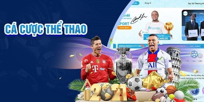 Cá cược thể thao tại Jun88 nạp rút siêu tốc